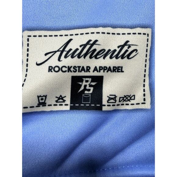 Rockstar Apparel *Rare* Bill Murray Roller Hockey Hoodie Polyester XL Blue - Picture 2 of 10